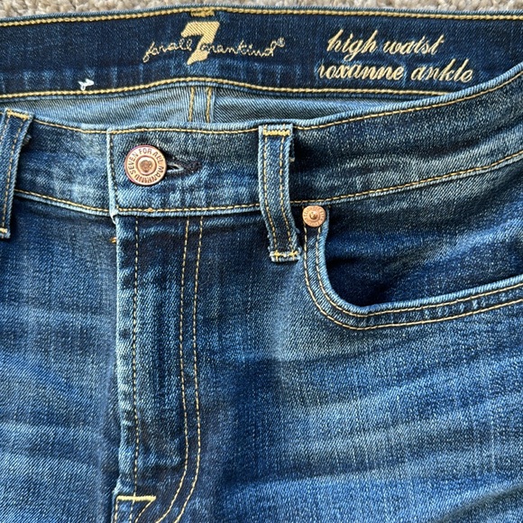 Seven 7 For All Mankind high waist Roxanne ankle jeans - Picture 2 of 7